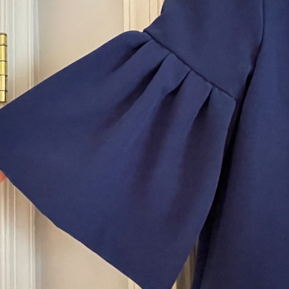 Tuckernuck Blue Edit Knit Blouse size S 4 6 - Picture 3 of 3